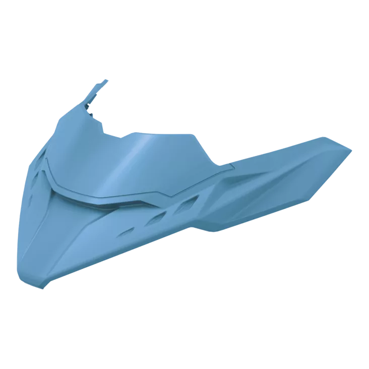 TUULILASIN KEHYS NORDIC TEAL - Ski-Doo Tuulilasit & peilit - 113583 - 1