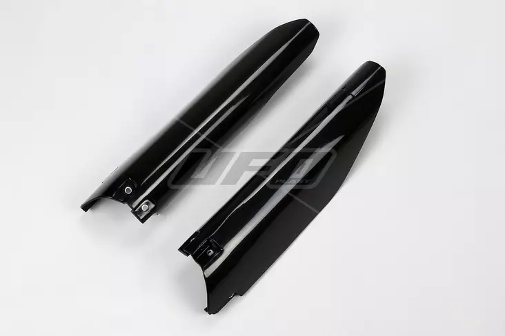 UFO Etuhaarukan suojat RM125/250 07-12 RM-Z250/450 07- Musta 001 - Moottoripyörän haarukansuojat - D219973 - 1