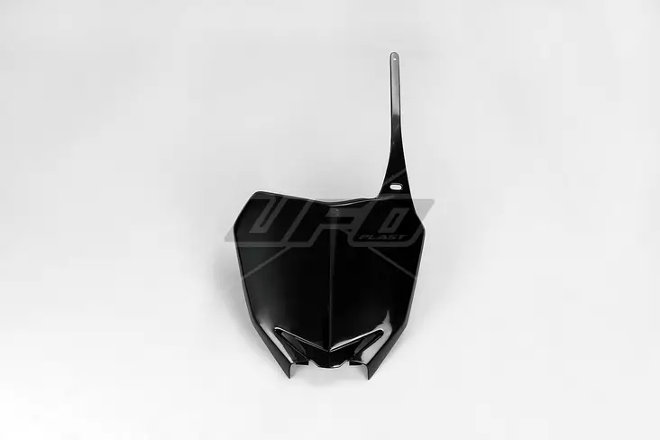 UFO Etunumerokilpi RM-Z250 10-18 RM-Z450 08-17 Musta 001 - Moottoripyörän numerokilvet - D219983 - 1