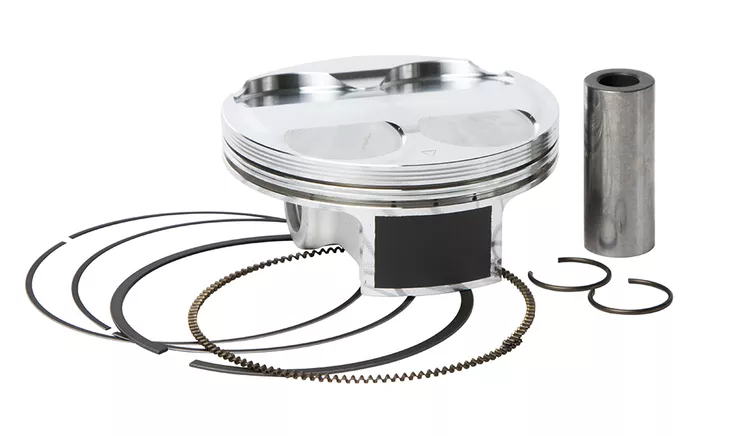 Vertex Piston kit KA KX250F Compr 13.2:1 2010 76.98mm - Moottoripyörän mäntäsarjat - D477763 - 1