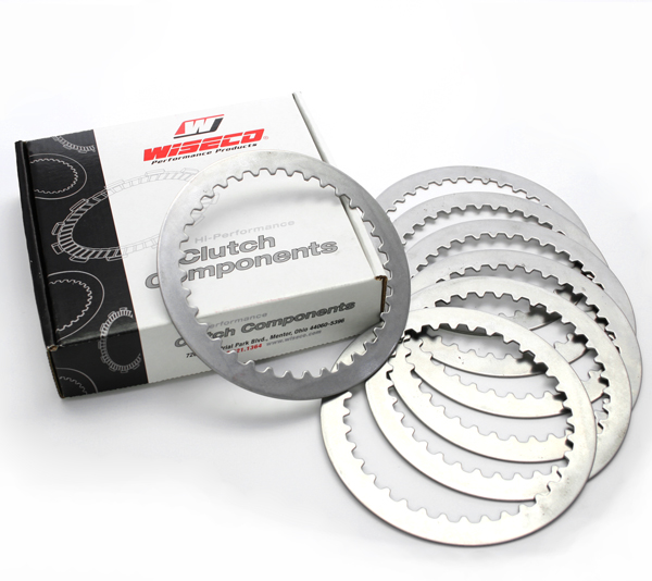 Wiseco Alloy Clutch Plate Kit Honda CR 125 '00-07 - Moottoripyörän kytkinlevyt - D275343 - 1