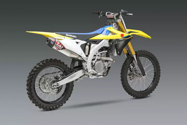 Yoshimura Full System Suzuki Rmz250 19-20 Rs-12 Fs/Al/Cf - Moottoripyörän pakoputkistot - D400943 - 1