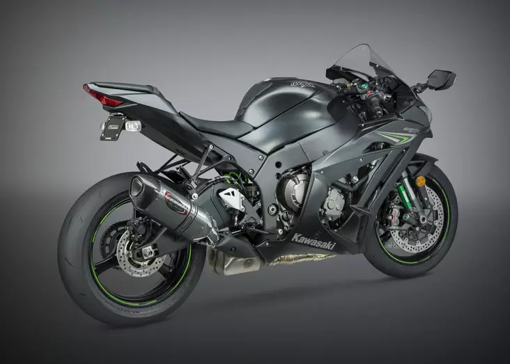 Yoshimura Slip-On Kawasaki Zx-10R/Rr 2012-20 Street Alpha So Ss-Ss-Cf - Moottoripyörän äänenvaimentimet - D334283 - 1