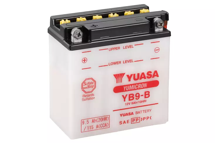Yuasa akku YB9-B (cp) Happopatruuna mukana (5) - Akut - D27863 - 1