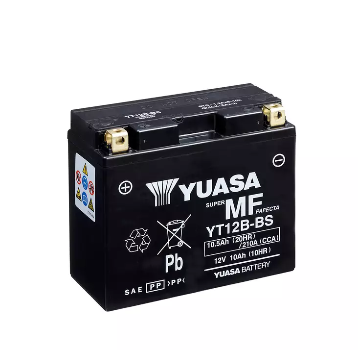 Yuasa akku YT12B(WC) hapotettu (6) - Akut - D410223 - 1
