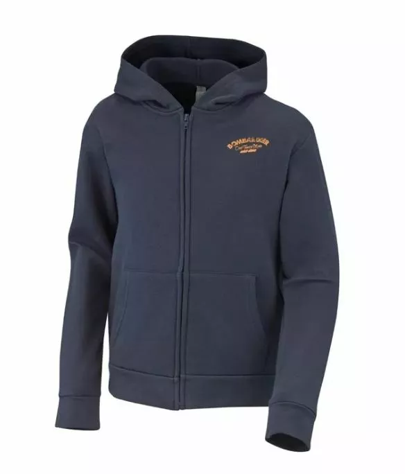 ZIP-UP HOODIE KIDS DARK NAVY - Ski-Doo Vapaa-aika - 128373 - 1