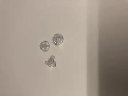 Airoh Commander/Commander 2 Lipan ruuvit - Muut varaosat - D265954 - 1