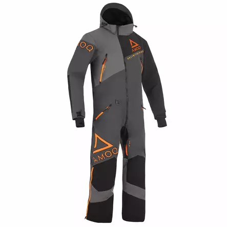 AMOQ Eclipse V2 Haalari 20K Harmaa/Oranssi - Kelkkailuhaalarit / Mono Suits - D498194 - 1