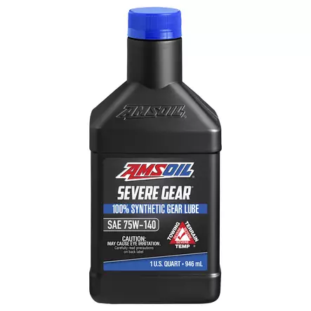 Amsoil SEVERE GEAR 75W-140 Synthetic Gear Lube 946ml - Vaihteistoöljyt - D434704 - 1