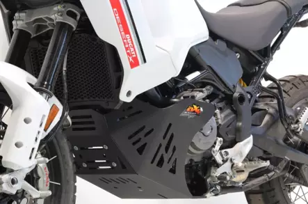 AXP Adventure Skid Plate HDPE 8mm Ducati DESERT X (SW-MOTECH crash bars) - Moottoripyörän pohjapanssarit - D486234 - 2