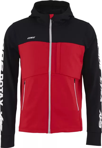 LYNX RE ZIP-UP MEN FIRE RED - Vapaa-ajan kelkkailuvaatteet - 130904 - 1
