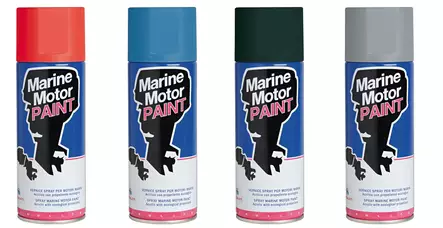 Moottorimaali 400ml shiny black - Veneen huoltotuotteet - D125074 - 1