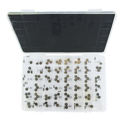 ProX Valve Shim Assortment 450cc 9.48 from 1.20 to 3.50 - Moottoripyörän venttiilien säätölevyt - D137984 - 1