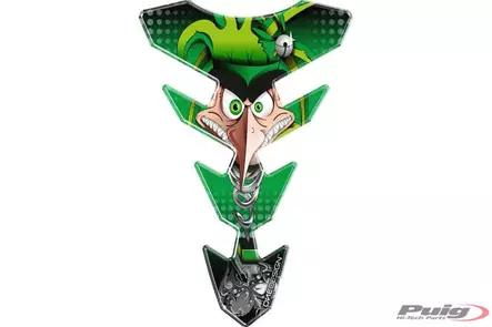 Puig Tank Pad Joker C/Green - Moottoripyörän tankinsuojat - D299814 - 1