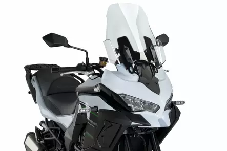 Puig Touring Screen Kawasaki Versys 650/1000 17- C/Clear - Moottoripyörän tuulisuojat - D302524 - 1