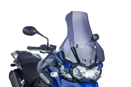 Puig Touring Screen Triumph Tiger Explorer/Xc 1200 12-15 - Moottoripyörän tuulisuojat - D299174 - 1