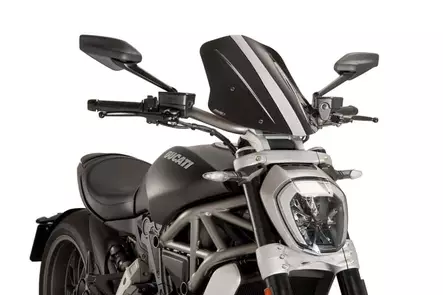 Puig Winds.New Gener. Touring Ducati X Diavel/S 16-18' - Moottoripyörän tuulisuojat - D301854 - 1
