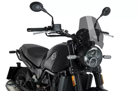 Puig Winds.New Generation Benelli Leoncino 500 C/Smoke - Moottoripyörän tuulisuojat - D303034 - 1