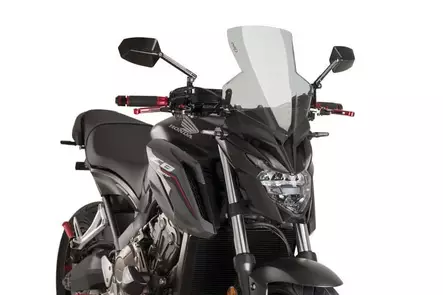 Puig Winds. New Generation Honda Cb650F 17-18' C/Smoke - Moottoripyörän tuulisuojat - D302924 - 1