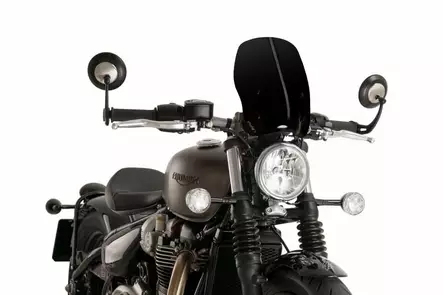 Puig Winds. Nng Touring Triumph Bonnville Bobber 17-23' - Moottoripyörän tuulisuojat - D302564 - 1