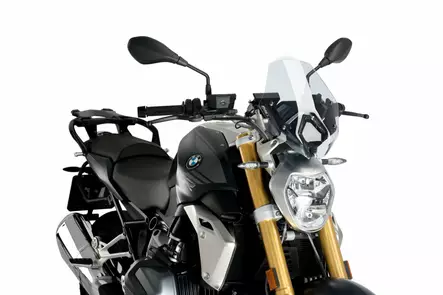 Puig Windshield New Generation Bmw R1250R 19'- C/Clear - Moottoripyörän tuulisuojat - D338224 - 1
