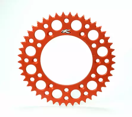 Renthal Rear Sprocket fits for SX65 25-.. 50t Orange - Moottoripyörän takarattaat - D509814 - 1