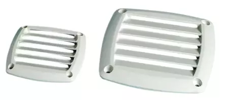 Ritilä valk. ABS 125x125 - Veneen LVI - D125164 - 1