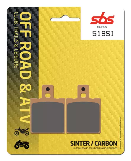 Sbs Jarrupalat Sintered Offroad - Moottoripyörän jarrupalat - D2484 - 2