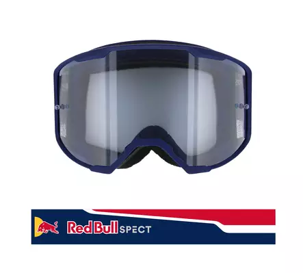 Spect Red Bull Strive MX Goggles Single lens Blue/Red clear - Ajolasien linssit & varaosat - D433924 - 2