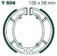 AIR Bromsbackar Y 506 130x28mm parvis - Moottoripyörän jarrukengät - D280464 - 1
