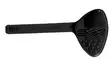 Alpinestars Calf Slider (SMX Plus) musta os - Onroad kenkien varaosat - D209024 - 2