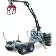 ATV Metsäkärry 350-II Hydraulisella vedolla ja vinssilla - Mönkijän tukkikärryt - D170914 - 1