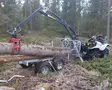 ATV Metsäkärry 350-II Hydraulisella vedolla ja vinssilla - Mönkijän tukkikärryt - D170914 - 2