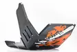 AXP Xtrem HDPE Skid Plate Black KTM450/500EXC-F 17-23 - Moottoripyörän pohjapanssarit - D268904 - 1
