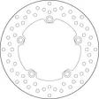 Brembo Serie Oro jarrulevy - Moottoripyörän jarrulevyt - D190934 - 1