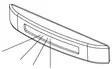 Courtesy valo valkoinen LED - Veneen Valaisimet - D125224 - 2