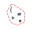DFK Oven lukko- ja stopparisarja Vasen Premium Polaris Ranger XP 1000 + Diesel 2 - DFK varaosat & tarvikkeet - D538904 - 1