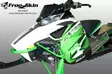 Frogzskin Arctic Cat FXF.M Clutch Vent Kit 2012- (1pc) - Moottorikelkan ilmastointikalvot - D148304 - 1