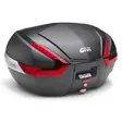 Givi V47 monokey 47lt laukku hiilikuitu look kansi - Moottoripyörän kovat laukut - D191004 - 1