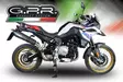 GPR Bmw F 850 Gs - Adventure 2021/22 e5 EC-Approv. slip-on exhaust GP Evo4 Black - Moottoripyörän äänenvaimentimet - D426834 - 5