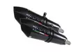GPR Bmw K 1600 Gt 2010/16 Pair EC-Approv. slip-on exhaust Gpe Ann. Poppy - Moottoripyörän äänenvaimentimet - D422454 - 1