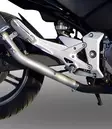 GPR Honda Cbf 600 - N 2004/06 EC-Approv. slip-on exhaust Satinox - Moottoripyörän äänenvaimentimet - D427094 - 4