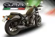 GPR Honda Cmx 500 Rebel 2018/20 e4 EC-Approv. slip-on exhaust Ghisa - Moottoripyörän äänenvaimentimet - D427424 - 8