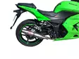 GPR Kawasaki Ninja 250 R 2007/14 Racing slip-on exhaust Deeptone Inox - Moottoripyörän äänenvaimentimet - D427654 - 4