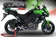 GPR Kawasaki Versys 1000 i.e. 2017/18 e4 EC-Approv. slip-on exhaust Furore Evo4 - Moottoripyörän äänenvaimentimet - D426464 - 4