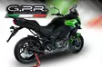 GPR Kawasaki Versys 1000 i.e. 2017/18 e4 EC-Approv. slip-on exhaust Furore Evo4 - Moottoripyörän äänenvaimentimet - D426464 - 5