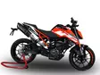 GPR Ktm Duke 125 2017/20 e4 EC-Approv. slip-on exhaust catalized Furore Evo4 Ner - Moottoripyörän äänenvaimentimet - D426614 - 5