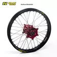 Haan wheel CRF150 07- 16-1,85 RED HUB/BLACK RIM - Moottoripyörän täydelliset vanteet - D92504 - 1