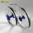 Haan wheel SX&SXF&EXC MODELS 95-15 17-5,00 SILVER RIM/BLUE HUB - Moottoripyörän täydelliset vanteet - D370234 - 1