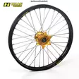 Haan wheel YZ80/85 93- 19-1,40 GOLD HUB/BLACK RIM - Moottoripyörän täydelliset vanteet - D328284 - 1